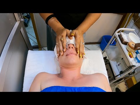 Masaje indio de cara ultra relajante 🇮🇳💆‍♀️