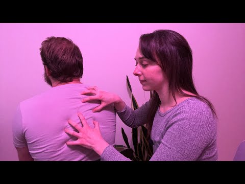 Fast & Aggressive ASMR Massage ✨ Back Scratching, Skin Pulling [Real Person ASMR]