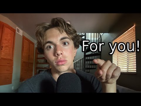 I made this ASMR for you...