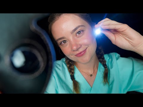 ASMR EYE DOCTOR Exam Roleplay! Light, Typing, Whispering