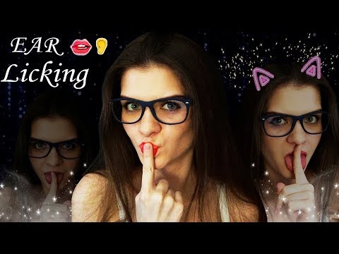 ASMR Ear Eating - Licking Mouth Sounds (#ASMR)