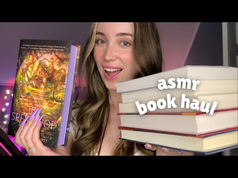 ASMR Tingly Book Haul! 📚 (lots of fantasy!)