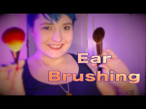 ✨👂✨ Ear Brushing [ASMR] Whisper ✨👂✨