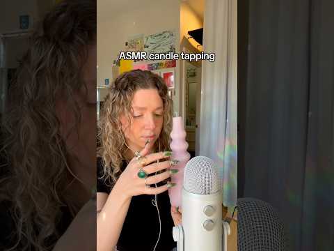 tingly candle tapping #asmr #tingles #tapping #tappingasmr #asmrsounds