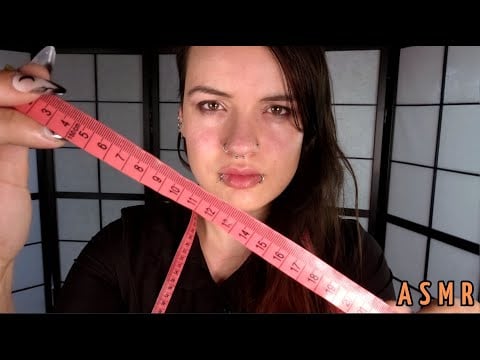 ASMR | Overdramatized Face Measuring 🧪✨  (POV)