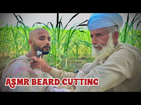 ASMR Beard 🧔‍♂️ Cutting | ASMR For Relaxing 😌 #asmr #beardstyle #haircut #asmrhaircut