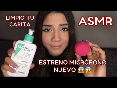 ASMR ROLEPLAY ESPAÑOL / Tienes ALGO en la CARITA y en el OJO, DÉJAME limpiarte 🥰