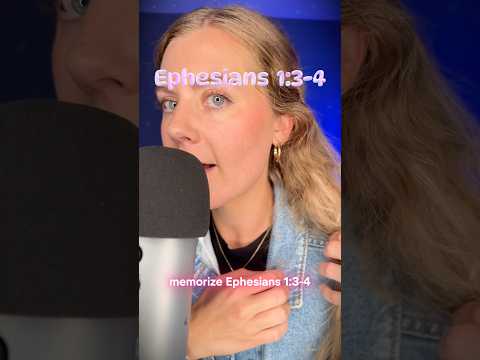 Memorize Scripture with Me #asmr #christianmeditation #christianasmr #bibleasmr