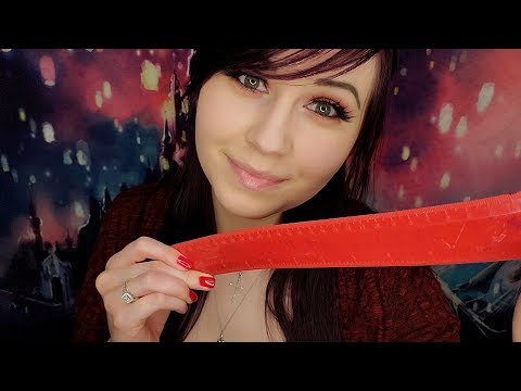 ASMR | Face Measuring & Unintelligible Whispers