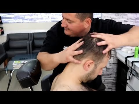 ASMR TURKISH BARBER HEAD, NECK, ARM BACK, FACE CHEST MASSAGE