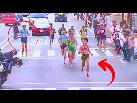 Boston Marathon Champion VS 300 Japanese Runners (Unbelievable)