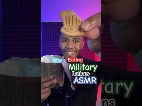 Eating Military Rations for ASMR #sleep #usa #asmr