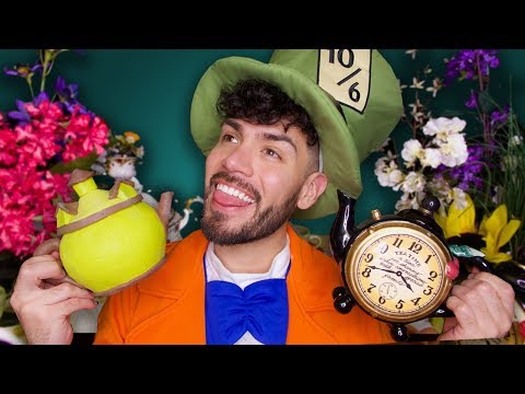 ASMR - Tea w/the Mad Hatter (Relaxing Male Whisper)