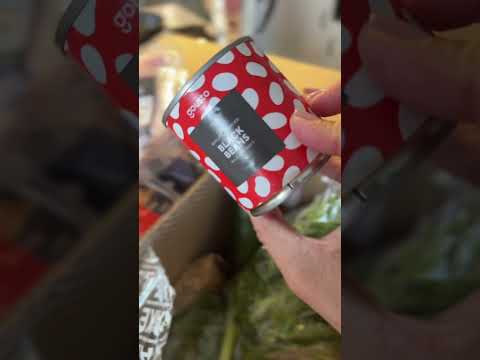 ASMR unboxing my Gousto meal box #affiliate #fallasleep