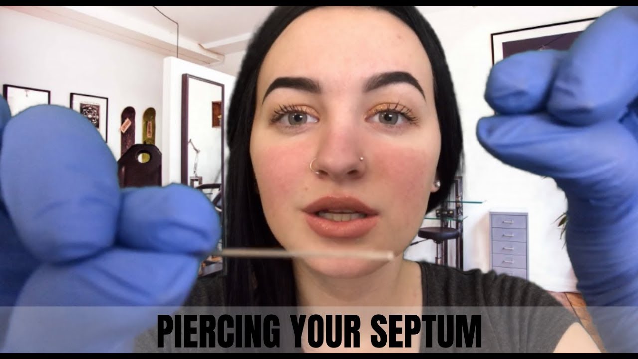 [ASMR] Nose Piercing RP