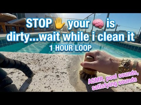 1HR | Painting Until your Entire Screen is Wet ASMR (loop for study, sleep background noise)