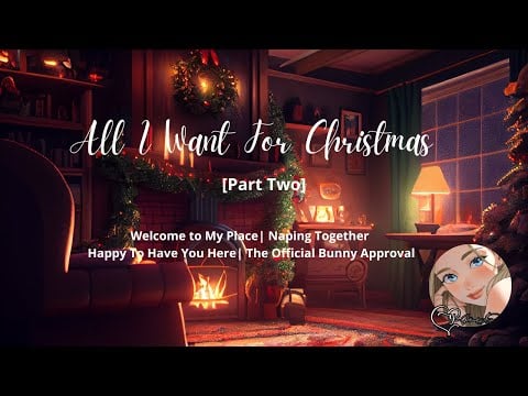 ASMR| All I Want for Christmas [Part Two] [My Place] [Naping/Cuddling Together for the First Time]