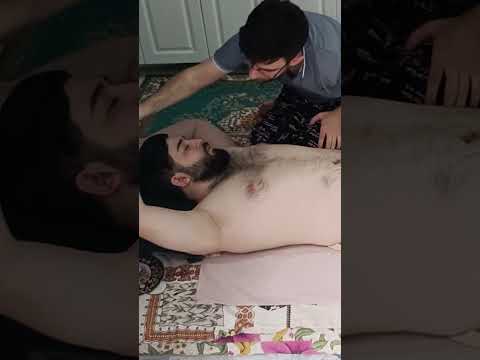 CHEST TURKISH SLEEP ASMR MASSAGE #shortvideo #massage #asmr #triggersforsleep #relax #chiropractor