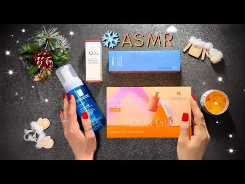 АСМР ❄️ Усыпляющая посылка от Randewoo близким шепотом ✨  ASMR gentle whispering