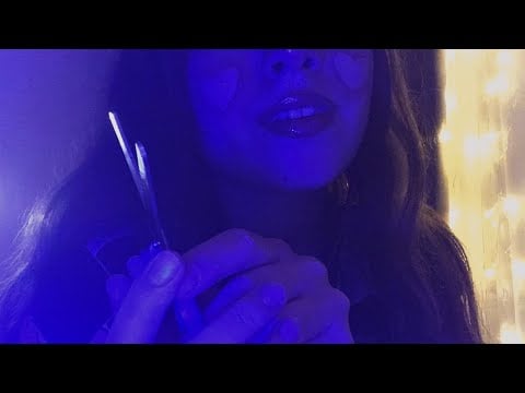 асмр стрижка у почти профессионала (^-*) asmr haircut / тихий голос /