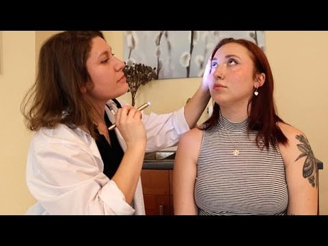 [ASMR] Head to Toe Nursing Exam on a Subscriber | *Unintentional Vibezz* White Noise Series