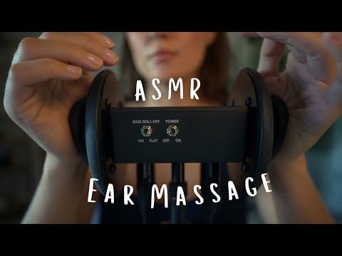 ASMR 3dio Dry + Oiled Ear Massage & Attention 👂 (no talking)