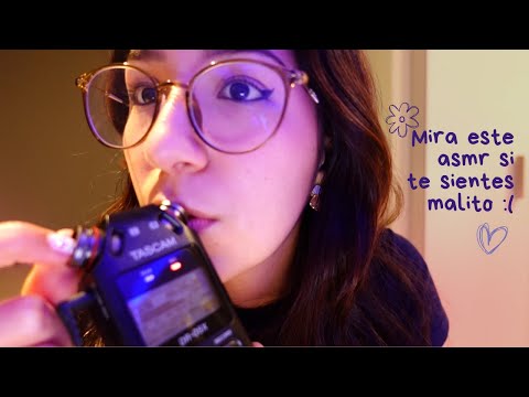 ASMR | Susurrando Afirmaciones Positivas ❤️‍🩹 + Mic Touching 😮‍💨