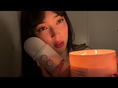 ASMR Close Cosy Candle-lit Whispers🕯️🧸