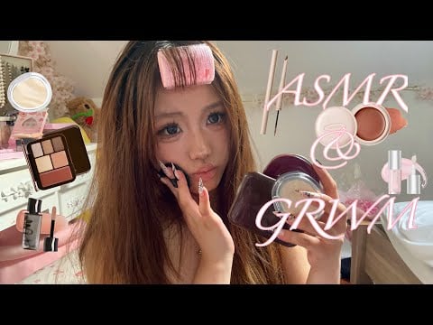 ASMR 💄 GRWM & JOOCYEE haul review unboxing | makeup tutorial routine
