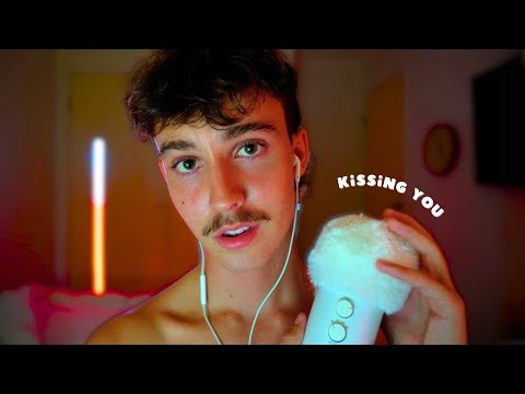 ASMR Kissing u too sleep  (っᵔ◡ᵔ)っ