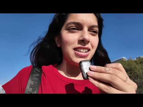 ASMR En Publico El ROSEDAL| Parque Arauco| SOFIWI