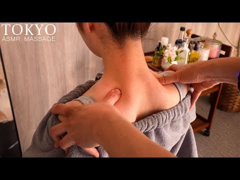 ASMR No Talking | シンプルな首肩マッサージ