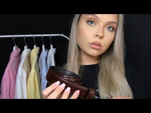 ASMR in Bulgarian | Personal Styling for Gentlemen👔 👕 | АСМР Ролева Игра: Стилист за Мъже 👕👔