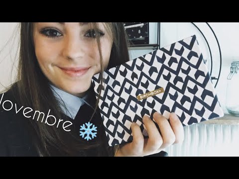 ASMR FRANCAIS ♡ Ma Birchbox de Novembre ♡