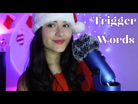 ASMR 🎄FAST Mouth Sounds + Trigger Words That Sleigh 🤶 (with Hand Movements)