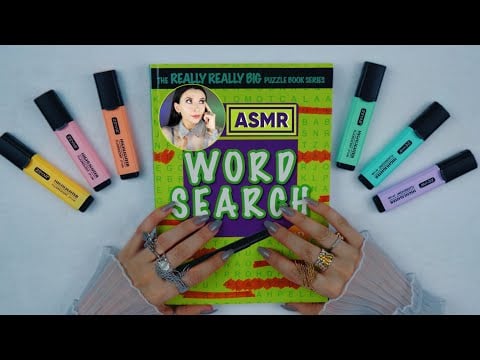 Calming Word Search *ASMR