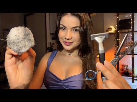 ASMR | Barba Cabelo e Bigode 🧔‍♂️💇