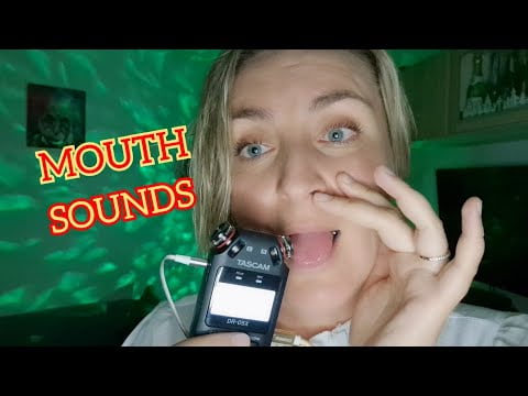 ASMR SUPER FAST CHAOTIC MOUTH SOUNDS. TASCAM asmr.  😱For CRAZY TINGLES #asmr #mouthsounds