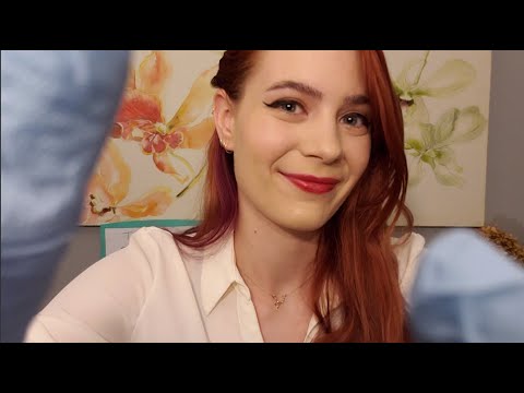 ASMR Facial Sensation Testing | Soft Spoken Medical RP