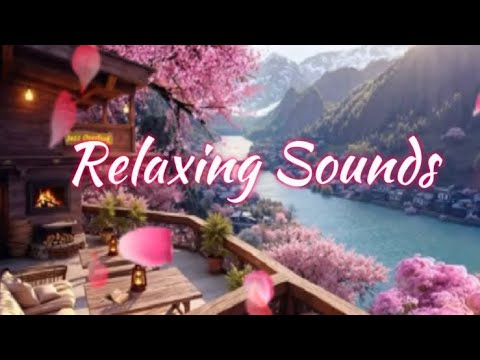 Cozy Spring Ambience 🌺 Soft Relaxing Sounds of Jazz Music for Relaxation and Sleeping