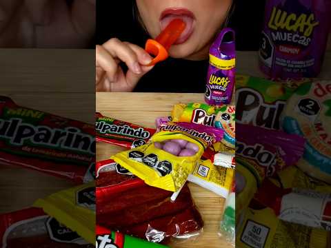 MEXICAN CANDY #asmr #candy #mexican #food #review #eating
