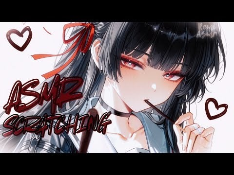 АСМР 💗чешу ушки и шепчу💗 массажик 💗 vtuber russian girl whispers
