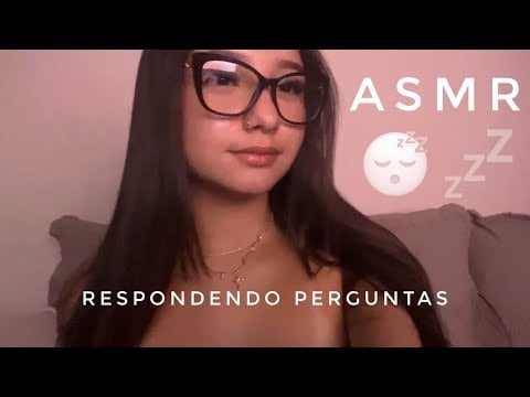 ASMR RESPONDENDO PERGUNTAS 