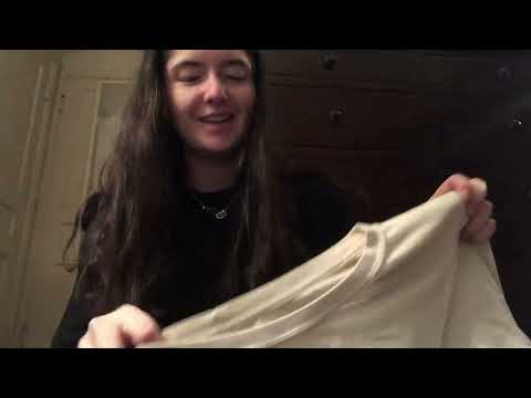 ASMR band tees show and tell 👕🎸
