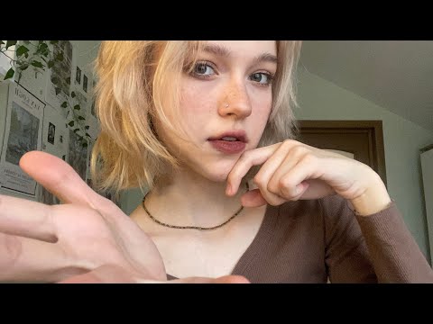 ASMR // fast & aggressive ~ mouth sounds, hand movements //