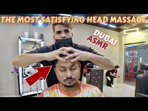 ASMR | The Most Satisfying Head Massage Ever 🇦🇪