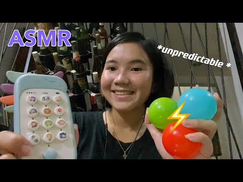 ASMR | FAST, AGGRESSIVE & UNPREDICTABLE TRIGGERS! 🌈