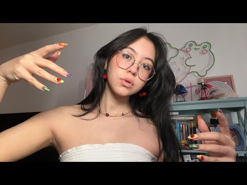 ASMR Personal Attention: Face Touching, Massaging, Hair Brushing, & Body Triggers (lofi)