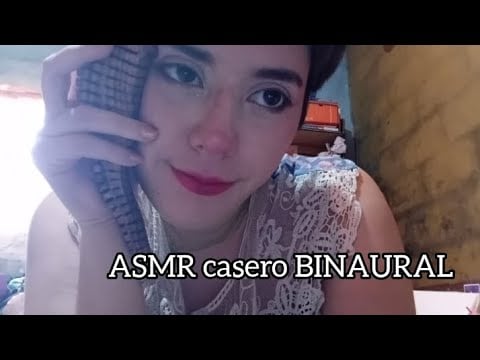 ASMR CASERO 🇦🇷(semi binaural) (⁠´⁠∩⁠｡⁠•⁠ ⁠ᵕ⁠ ⁠•⁠｡⁠∩⁠`⁠)✨para dormir 💤
