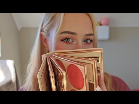 asmr doing my makeup 🌬️ quitting YouTube ☕